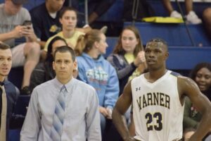 Warren with coach sean