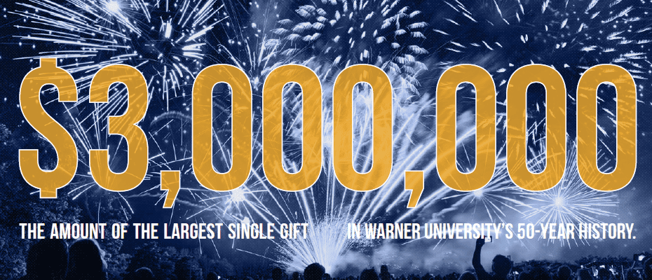 $3 Million Matching Challenge! - Warner University