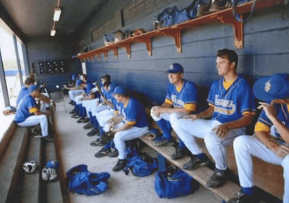 Brett Stanton dugout