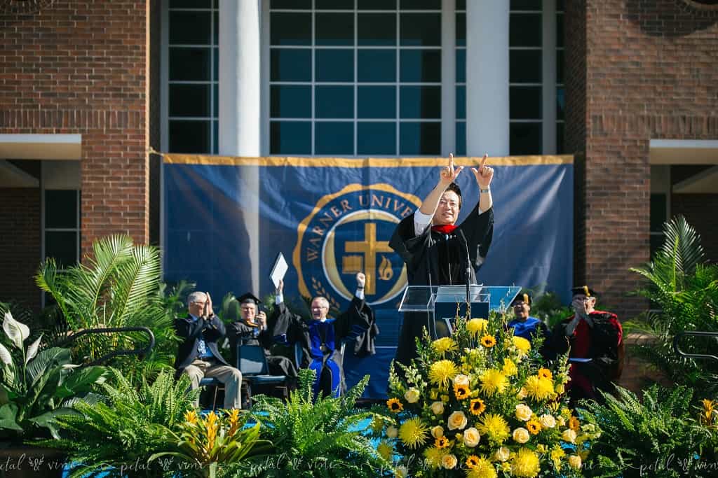 Reverend John Oh, Warner University’s 2019 Commencement Speaker