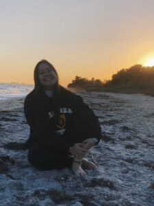 Evie Bodiford on Beach