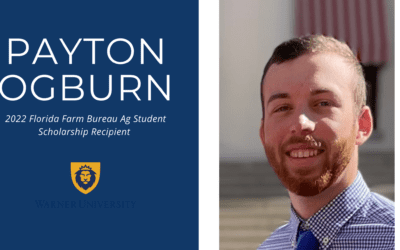 Florida Farm Bureau Grants a $24,500 Full-Tuition Scholarship to Warner Student