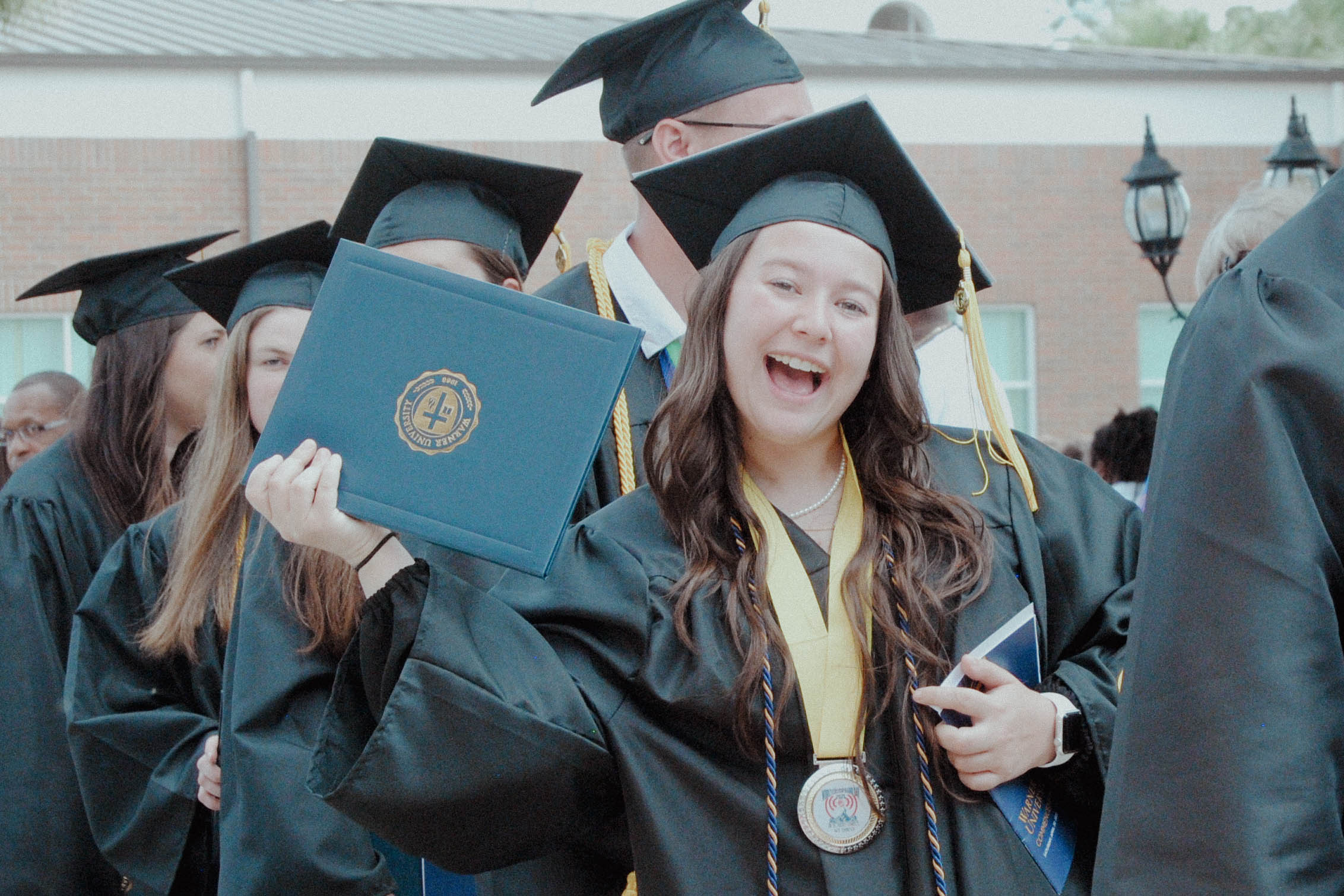 Alumni at Graduation