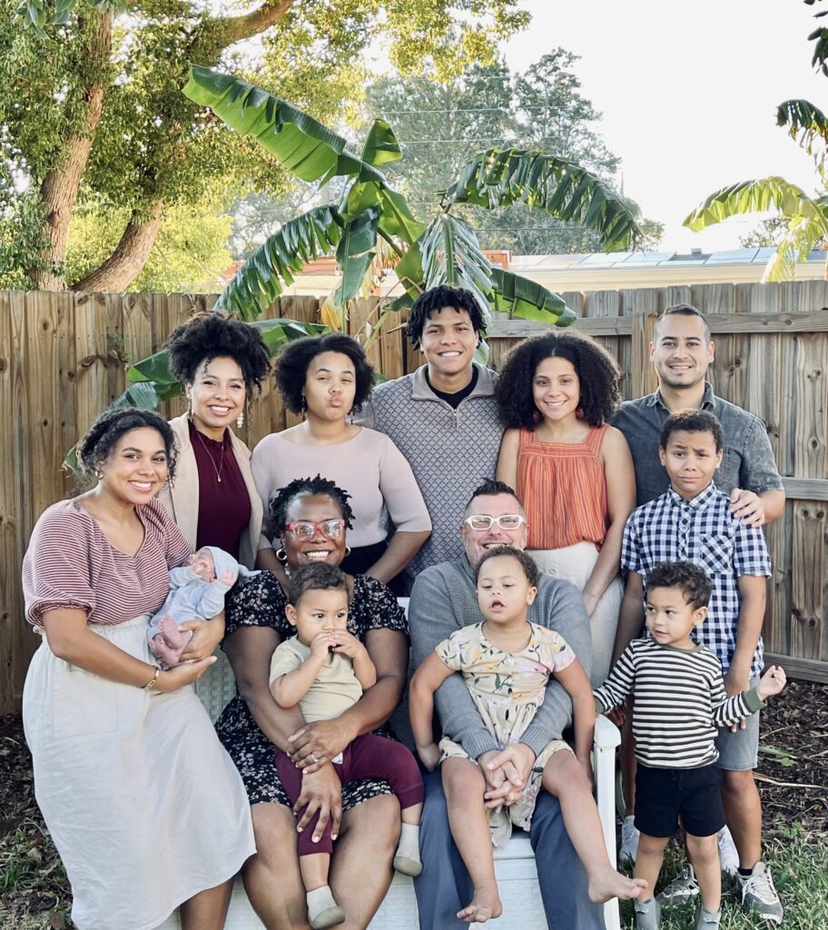 Warner love stories Rosie and David family.