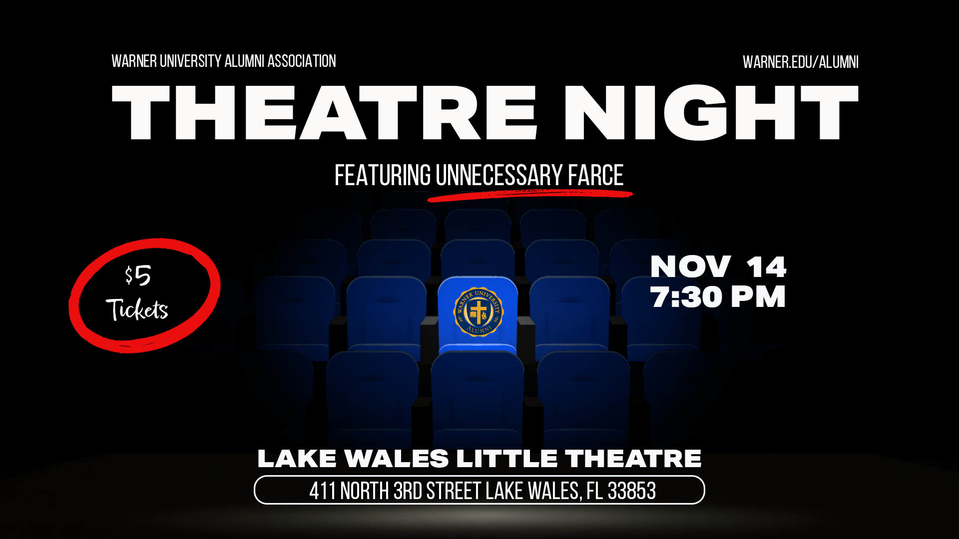 Warner Alumni Theatre Night 2026